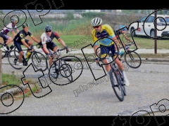La Raymond Martin 2022   155 kms    Virage entrée Lachant 