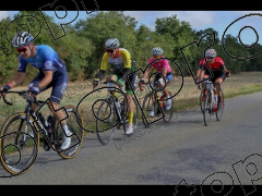 La Raymond Martin 2022 155Kms  Champmotteux coté gauche de la route