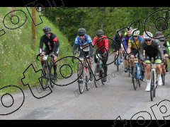 Les 3 cols  2023 143kms, dossard n°1 à 400 Col de la Croix Perriere