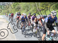 Cyclosportive Les Trois cols 2024   Moyen parcours dossards violet