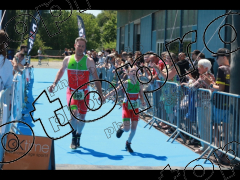 triathlon XS Vierzon arrivée