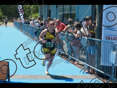 triathlon XS Vierzon arrivée