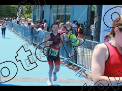 triathlon XS Vierzon arrivée