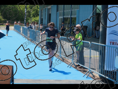 triathlon XS Vierzon arrivée