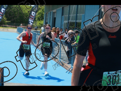 triathlon XS Vierzon arrivée