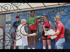 triathlon XS Vierzon podium