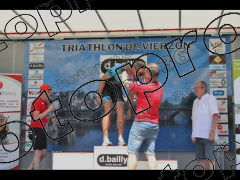 triathlon XS Vierzon podium