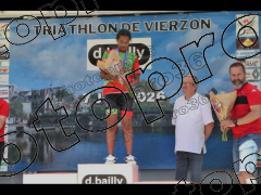 triathlon XS Vierzon podium