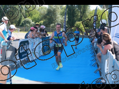 Triathlon S  Vierzon arrivée et podium