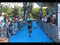 Triathlon S  Vierzon arrivée et podium