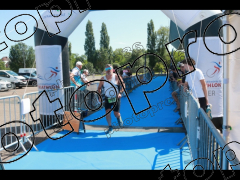 Triathlon S  Vierzon arrivée et podium