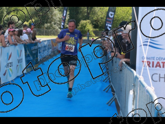 Triathlon S  Vierzon arrivée et podium