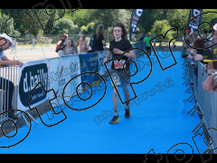 Triathlon S  Vierzon arrivée et podium