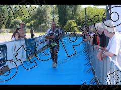 Triathlon S  Vierzon arrivée et podium